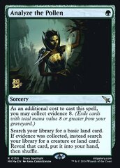 Analyze the Pollen - Foil - Prerelease Promo