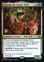 Anzrag, the Quake-Mole - Foil - Prerelease Promo