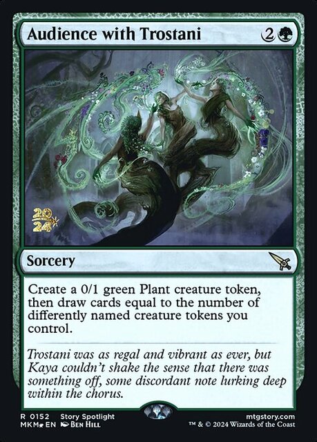 Audience with Trostani - Foil - Prerelease Promo