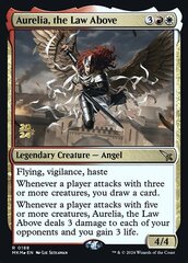 Aurelia, the Law Above - Foil - Prerelease Promo