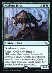 Axebane Ferox - Foil - Prerelease Promo