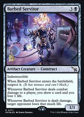 Barbed Servitor - Foil - Prerelease Promo