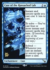 Case of the Ransacked Lab - Foil - Prerelease Promo