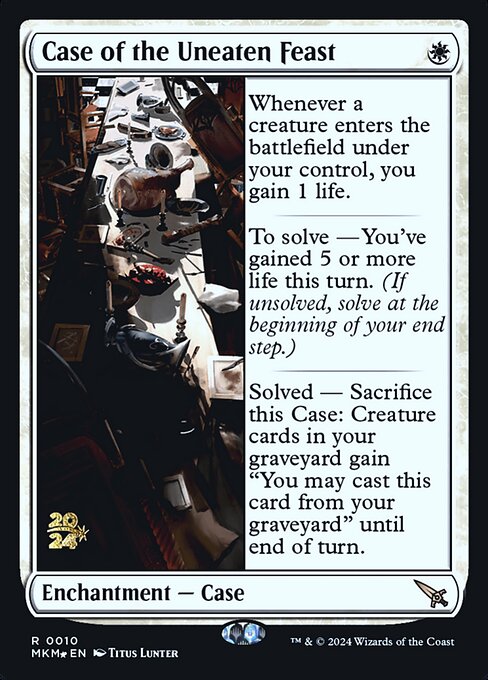 Case of the Uneaten Feast - Prerelease Foil
