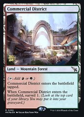 Commercial District - Foil - Prerelease Promo