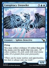 Conspiracy Unraveler - Foil - Prerelease Promo