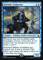 Forensic Gadgeteer - Foil - Prerelease Promo