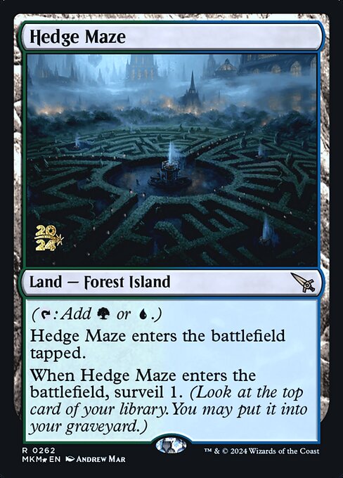 Hedge Maze - Foil - Prerelease Promo