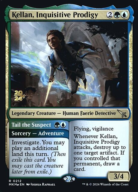 Kellan, Inquisitive Prodigy - Foil - Prerelease Promo