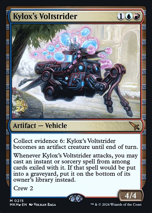 Kyloxs Voltstrider - Foil - Prerelease Promo