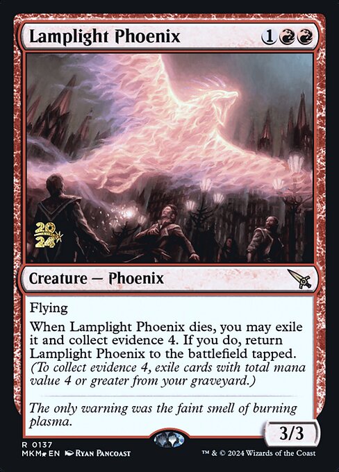 Lamplight Phoenix - Foil - Prerelease Promo