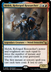 Melek, Reforged Researcher - Foil - Prerelease Promo