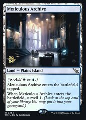 Meticulous Archive - Foil - Prerelease Promo