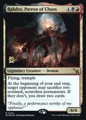 Rakdos, Patron of Chaos - Foil - Prerelease Promo