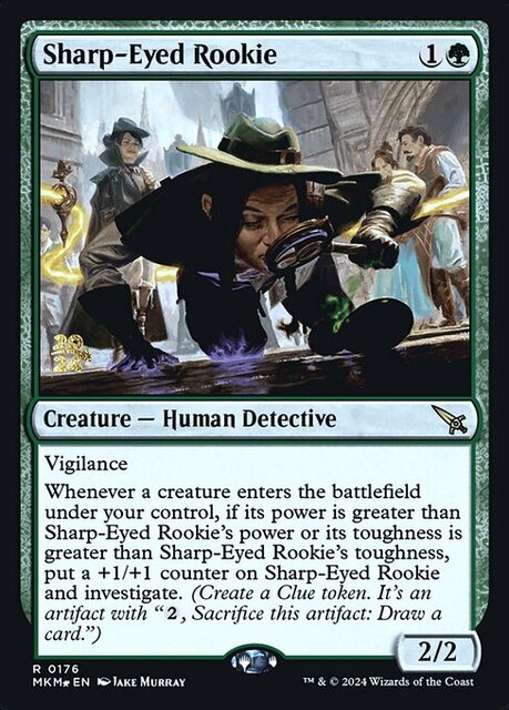 Sharp-Eyed Rookie - Foil - Prerelease Promo