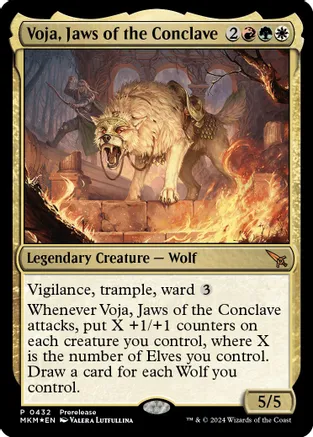 Voja, Jaws of the Conclave - Foil