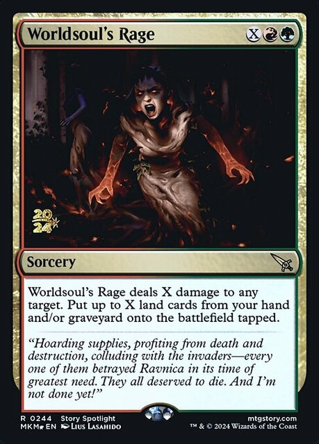 Worldsouls Rage - Foil - Prerelease Promo