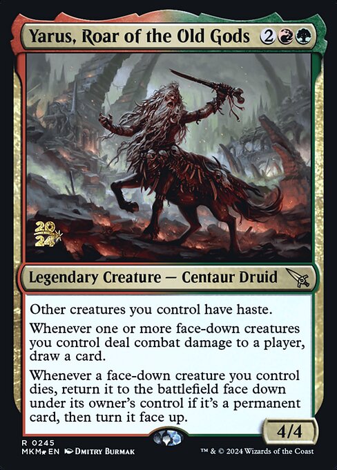 Yarus, Roar of the Old Gods - Prerelease Foil