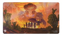 Ultra Pro - MTG AR Enhanced Holofoil Playmat: Outlaws of Thunder Junction - Gang Silhouette