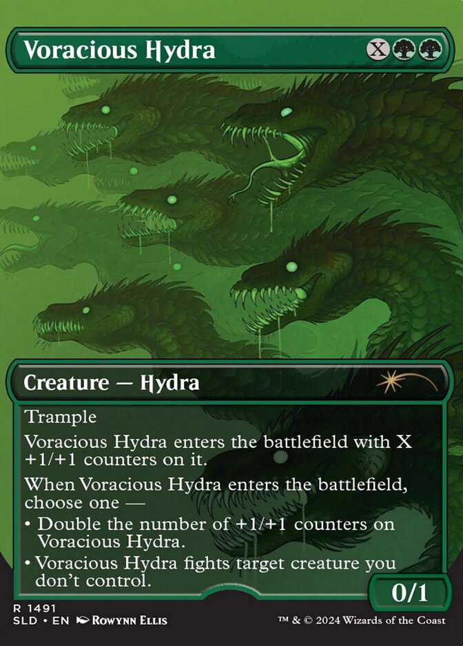 Voracious Hydra - Rainbow Foil