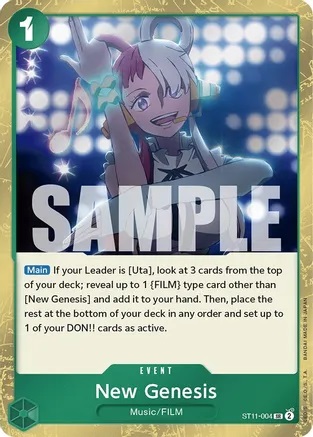 New Genesis - ST11-004 - SR - Foil