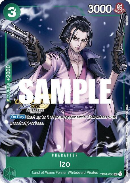 Izo - OP01-033 (CS 2023 Celebration Pack) - Foil