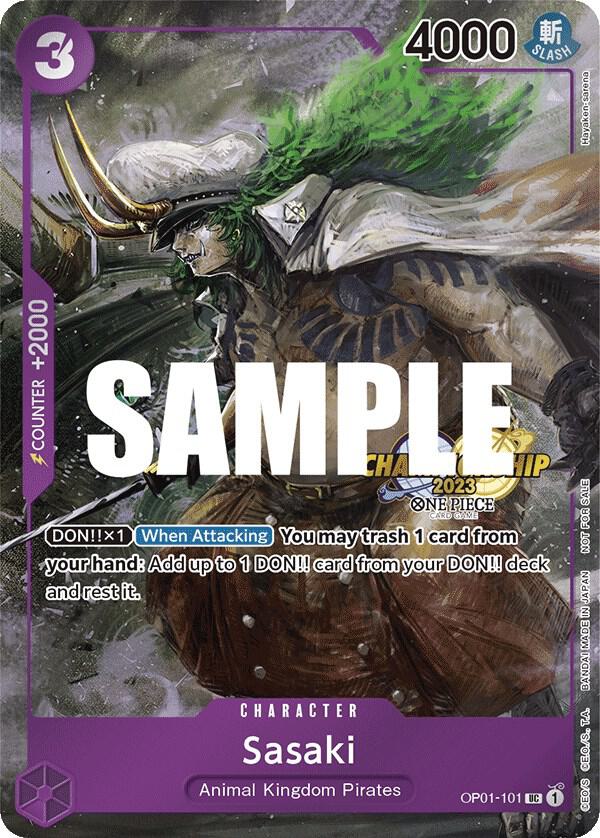 Sasaki - OP01-101 (CS 2023 Event Pack) - Foil