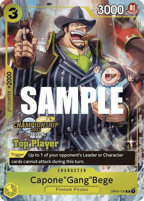 CaponeGangBege - OP04-100 (CS 2023 Top Players Pack) - Foil