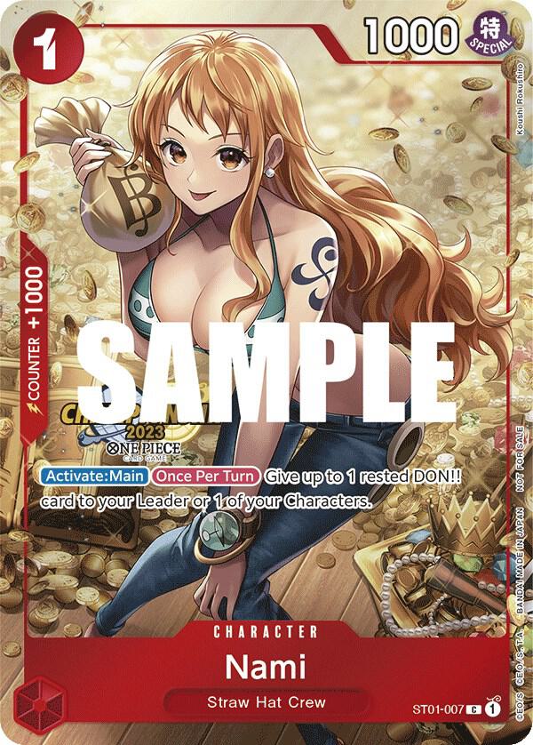 Nami - ST01-007 (CS 2023 Celebration Pack) - Foil