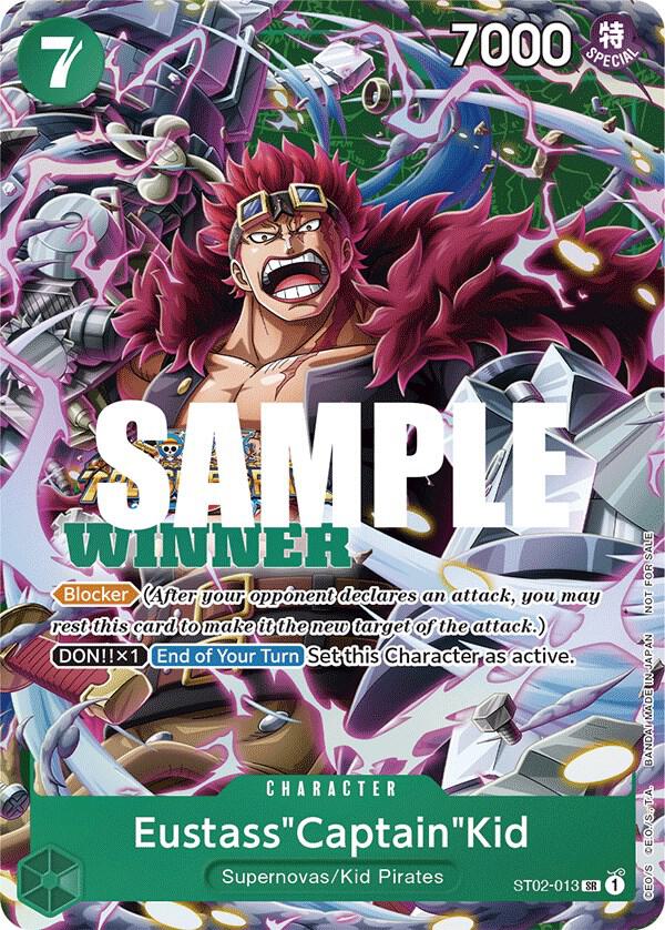 EustassCaptainKid - ST02-013 (Winner Pack Vol. 5) - Foil
