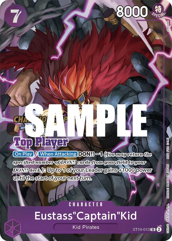 EustassCaptainKid - ST10-013 (CS 2023 Top Players Pack) - Foil