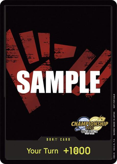 DON!! Card - (CS 2023 Celebration Pack) - Foil