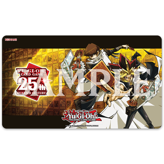 Konami - Yu-Gi-Oh! Yugi & Kaiba Quarter Century Game Mat