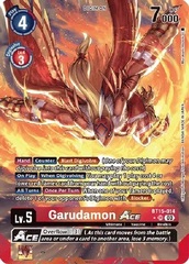 Garudamon Ace - BT15-014 - SR - Alternate Art - Foil