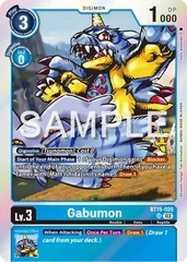 Gabumon - BT15-020 - SR - Foil