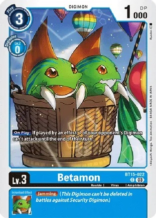 Betamon - BT15-022 - C