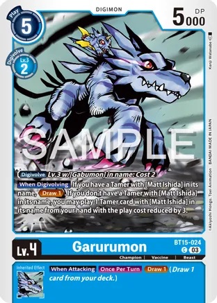 Garurumon - BT15-024 - C
