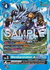 WereGarurumon Ace - BT15-026 - SR - Foil