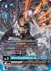 WereGarurumon Ace - BT15-026 - SR - Alternate Art - Foil