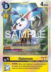 Gatomon - BT15-037 - SR - Foil