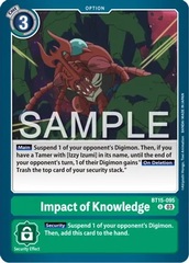 Impact of Knowledge - BT15-095 - U