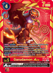 Garudamon Ace - BT15-014 - SR - Alternate Art 2 - Foil