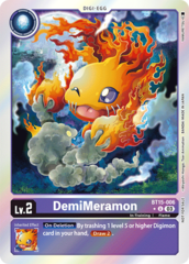 DemiMeramon - BT15-006 - U - Alternate Art - Foil