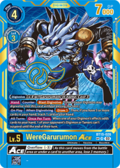 WereGarurumon Ace - BT15-026 - SR - Alternate Art 2 - Foil