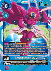 Amphimon Ace - LM-005 - SR - Foil