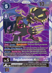 Regulusmon Ace - LM-017 - SR - Foil