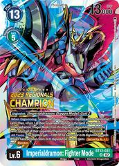 Imperialdramon: Fighter Mode - BT12-031 - SR (2023 Regionals Champion) - Foil
