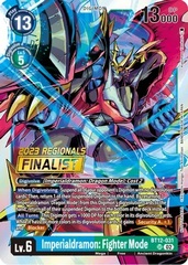 Imperialdramon: Fighter Mode - BT12-031 - SR (2023 Regionals Finalist) - Foil