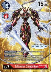 Gallantmon Crimson Mode - EX2-073 - SR (Ultimate Cup) - Foil