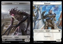 Eldrazi (0001) // Knight (0007) Double-Sided Token